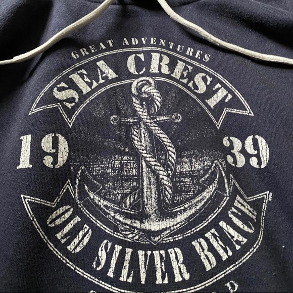 NWOT Seacrest/Old Silver Beach Falmouth/Cape Cod sweatshirt - Picture 1 of 3